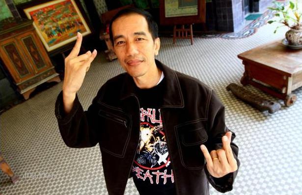 Jokowi, Penggemar Musik Heavy Metal Terpilih sebagai Presiden RI